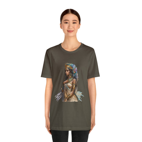 Ancient Egyptian Priestess - Short Sleeve Tee